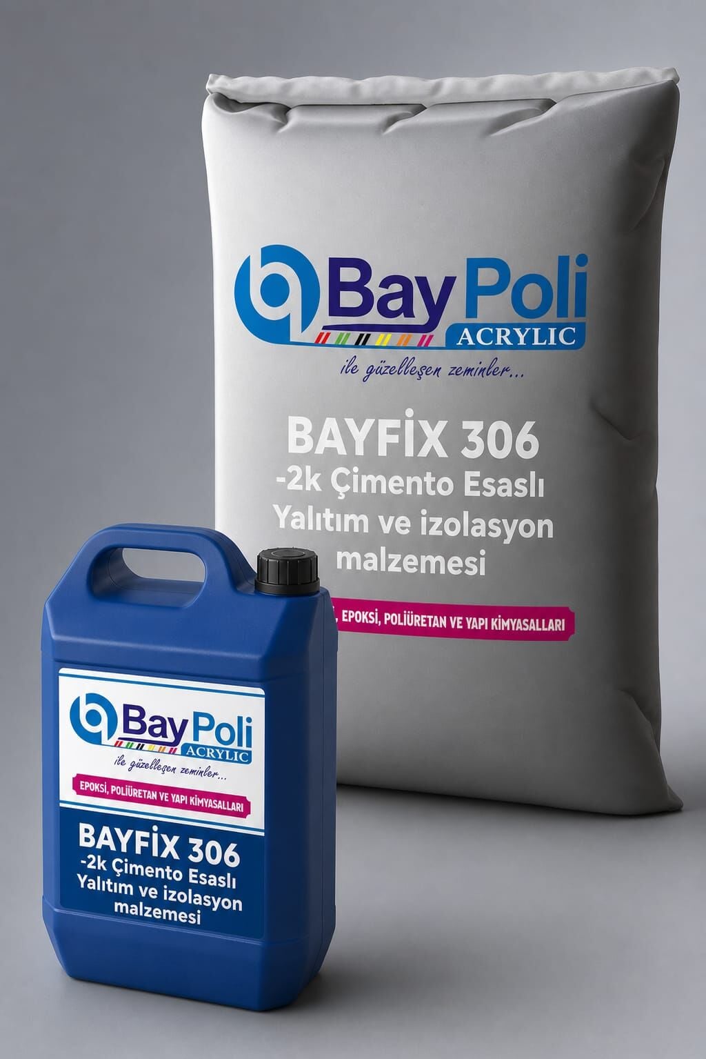 BAYFİX 306 -2k Çimento Esaslı Yalıtım ve izolasyon malzemesi