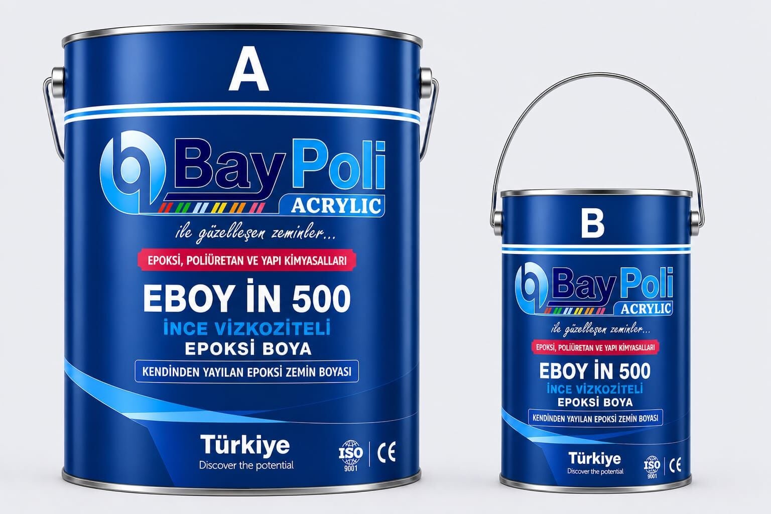 EPBOY İN 500 İNCE SOLVENTLİ EPOKSİ BOYA