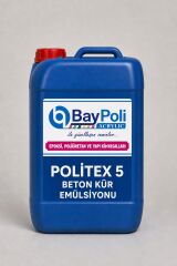 POLİTEX 5 BETON KÜR EMÜLSİYONU