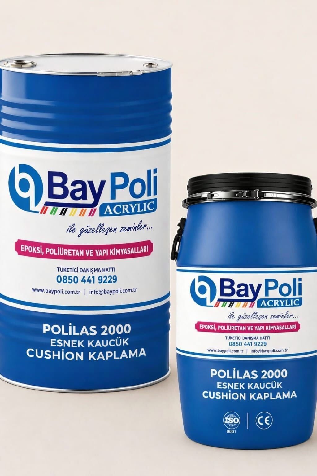 POLİLAS 2000 ESNEK KAUÇUK CUSHION KAPLAMA