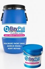 POLİKORT PAİNT 3000 AKRİLİK SPOR SAHA SON KAT BOYASI