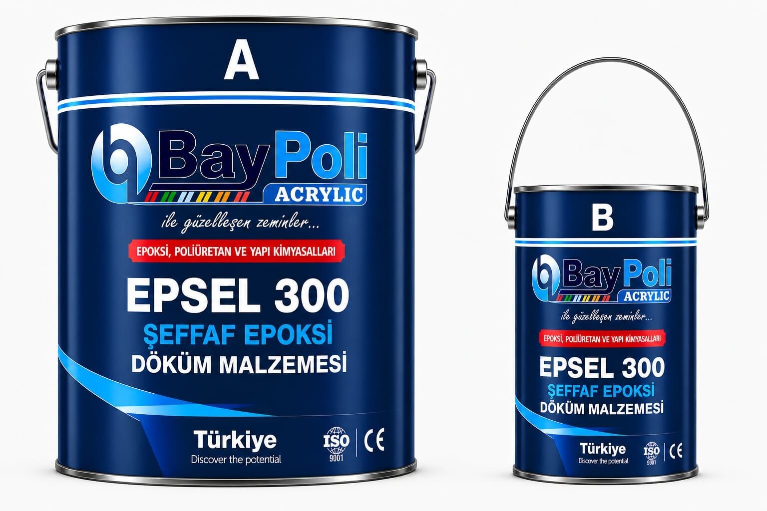 EPSEL 300 ŞEFFAF EPOKSİ DÖKÜM MALZEMESİ