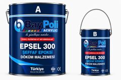 EPSEL 300 ŞEFFAF EPOKSİ DÖKÜM MALZEMESİ