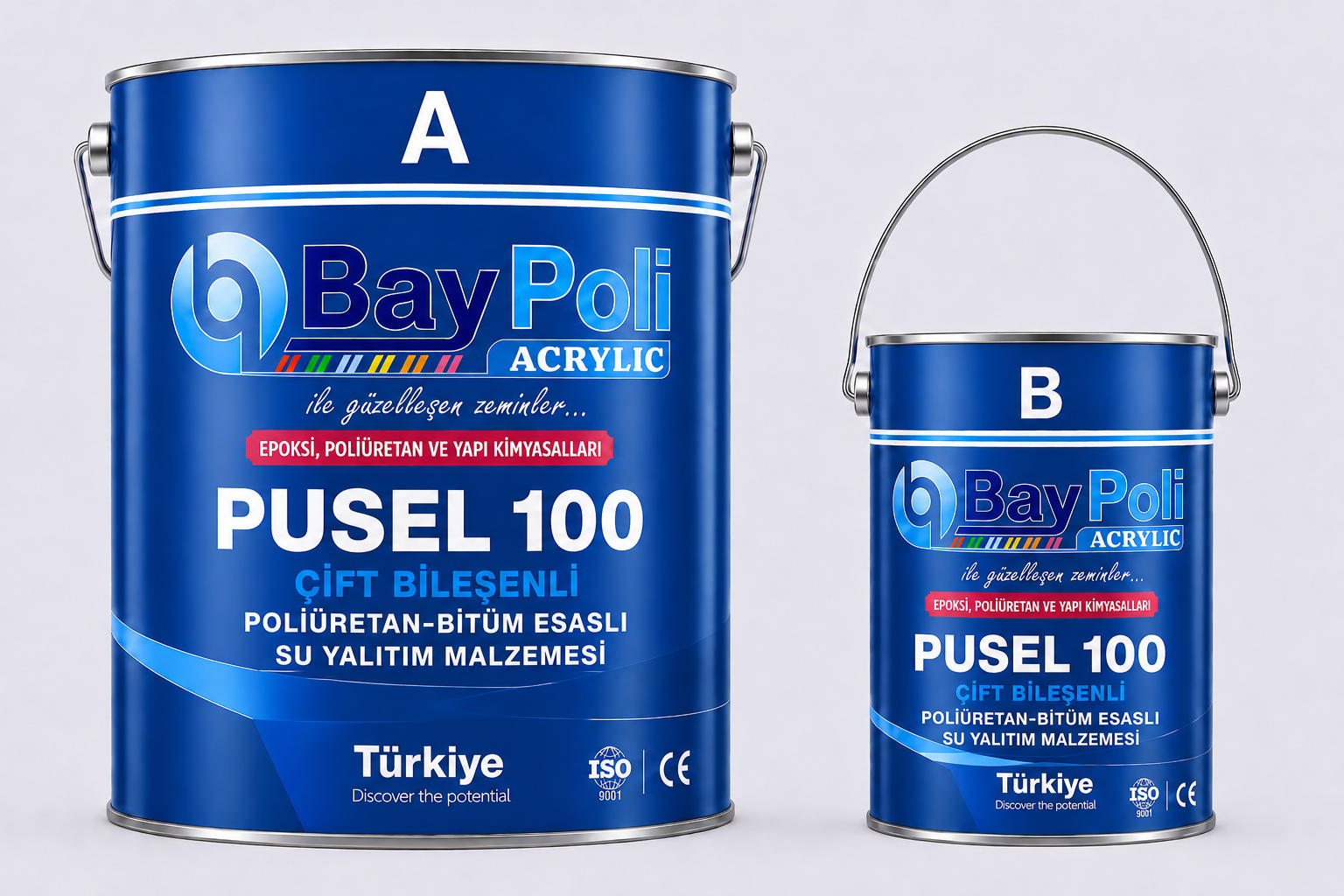 PUSEL 100 Poliüretan-Bitüm Esaslı, Su Yalıtım Malzemesi